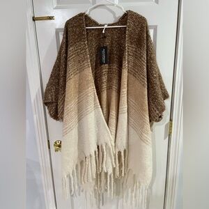 Cozy poncho